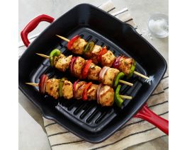 Tramontina Gourmet Tri-Ply Clad 11 in Square Grill Pan