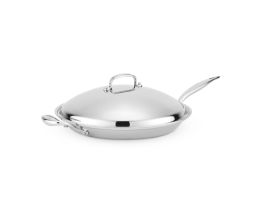 Heritage Steel 13.5" French Skillet with Lid