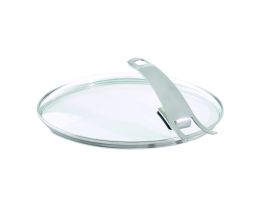 Premium 11" Glass Lid with Integrated Holder