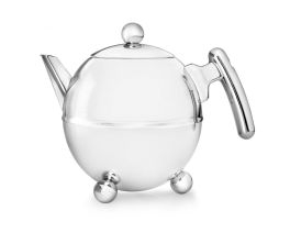Bredemeijer 6.3 Cup Teapot Chromium Fittings/SS BELLA RONDE
