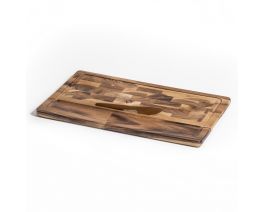 End Grain Large Cheeseboard with Knife
