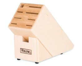 Viking Pro 9 Slot Wood Knife Block