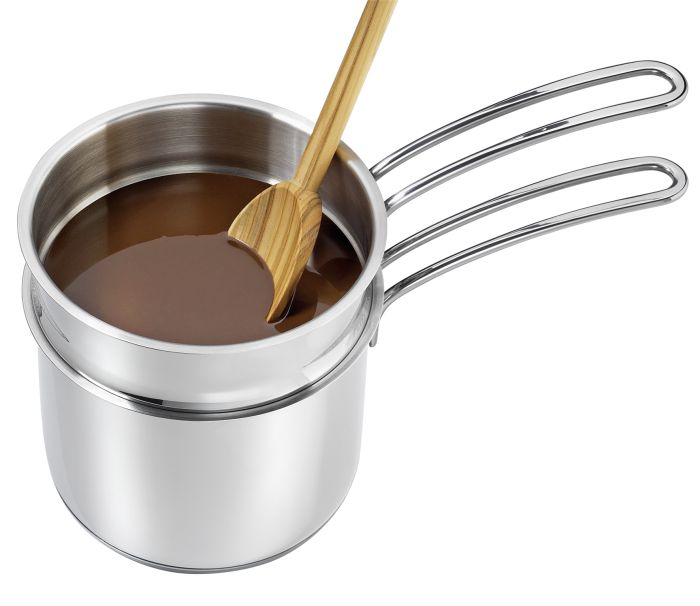Frieling Mini Double Boiler with Glass Lid - 1.6 qt