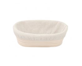Mrs. Anderson's Oval 9.5" Bread Proofing Basket with Liner