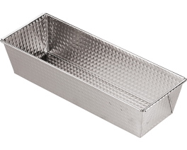 Loaf Pan, tin plated, 12" L