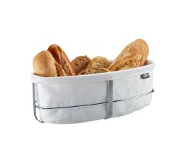 GEFU Bread Basket White Oval