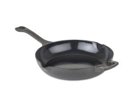 Viking Cast Iron 10.5 inch Chef's pan with Spouts, Enamel Coated