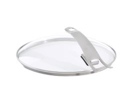 Premium 9.5" Glass Lid with Integrated Holder