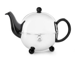 Bredemeijer 3.8 Cup Teapot Ceramic/SS Black COSY
