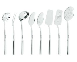 Solid Stainless 8 pc Utensils