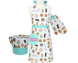 Milk & Cookies Deluxe Youth Apron Boxed Set