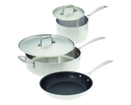 American Kitchen Make Enough For Leftovers Stainless Steel Cookware Set - 5-piece