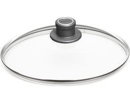 Diamond Lite, Glass lid, round w/ vented knob, 8" dia.